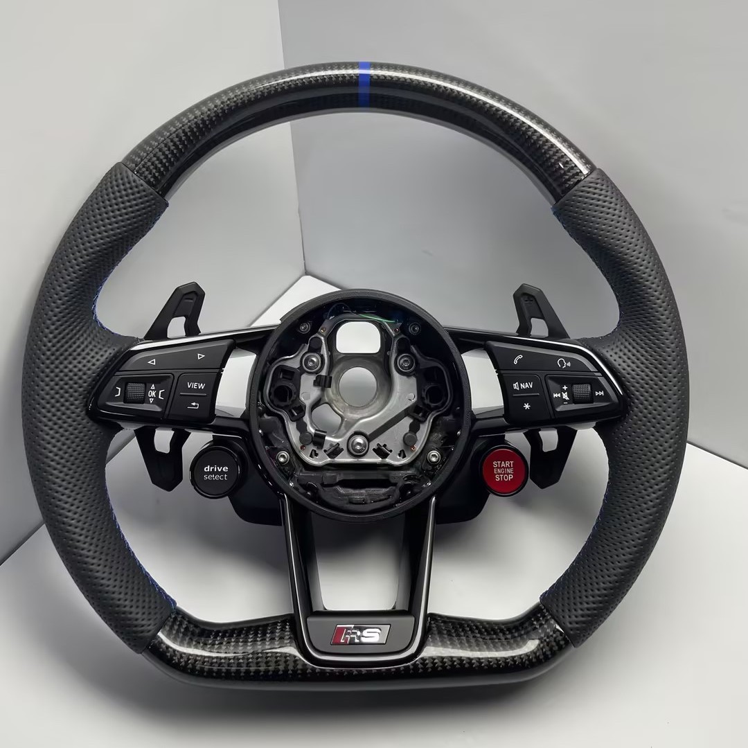 Suitable for Audi A3/A4L/A5/A6L/A7/Q2/Q3/Q5/S4/S5/S7 Modified R8 Steering Wheel Assembly foto QC de 1688 en Qualit.ly