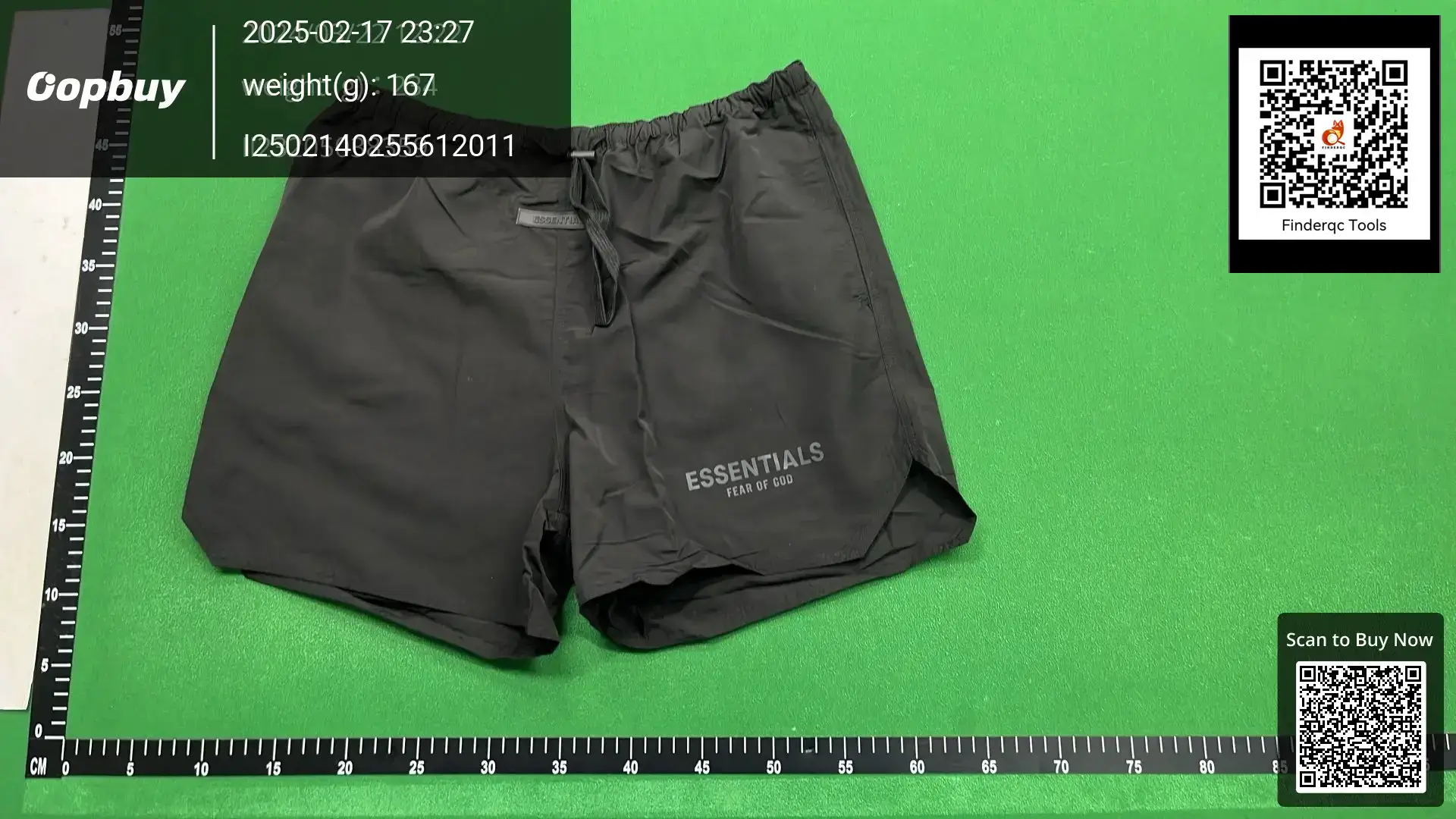 FOG Line ESSENTIALS American Style High Street Loose Reflective Shorts Men's Trendy Pants Men's Summer