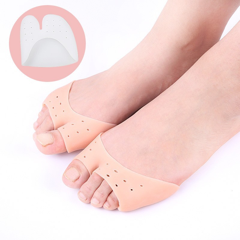 Hole toe shoe cover plus blister box SEBS toe protective cover thickened soft toe anti-wear