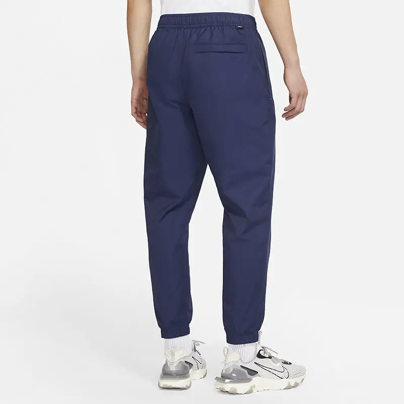 Nike Dark Blue Men's Pants 2025 Summer Official Flagship Pants Cuffed Sweatpants Running pants Dd5311