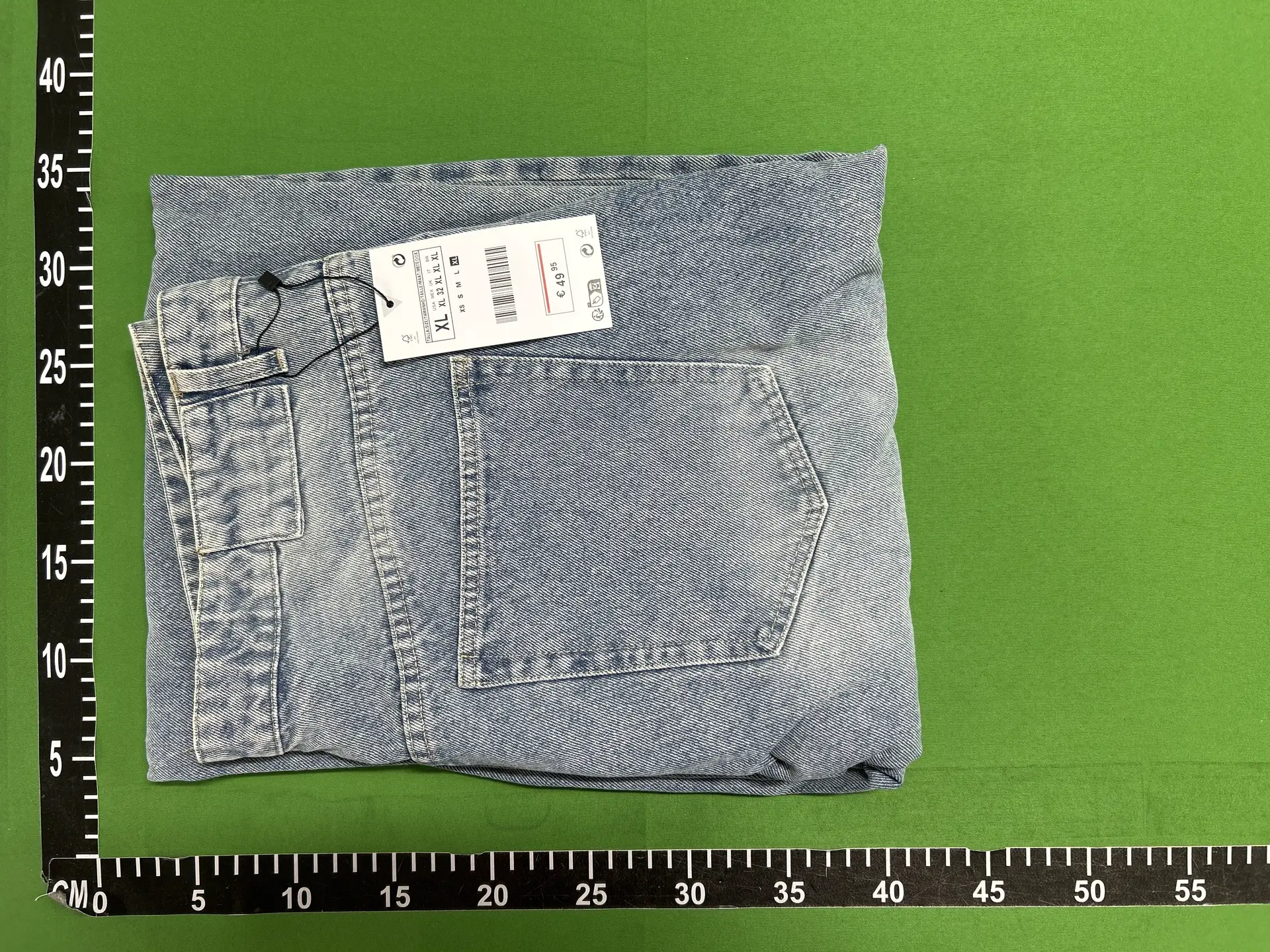 25 Spring New Men's Clothing Retro American Casual Cotton Loose Versatile Washed Denim Long Pants 8062380