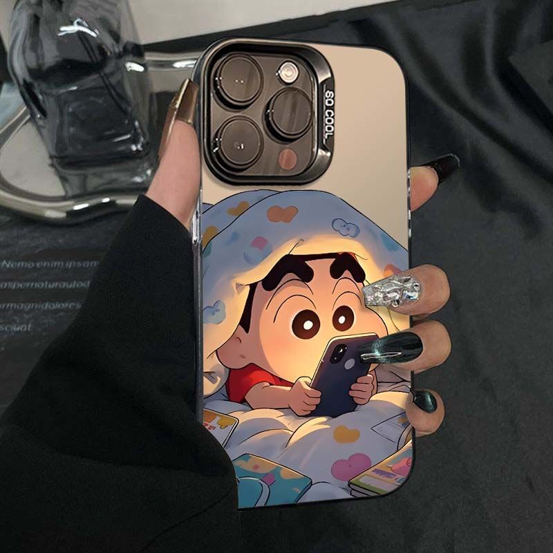 Hide in the Blanket Xiaoxin Apple 17 Pro Max Phone Case Color Silver iPhone 16/15/14 Plus Anti-Drop 13 Hard 12