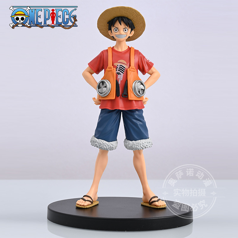 One Piece Series High Quality Theatre Luffy Handset Boxed Theatre No.1 Model Ornaments One Piece Luffy Handset