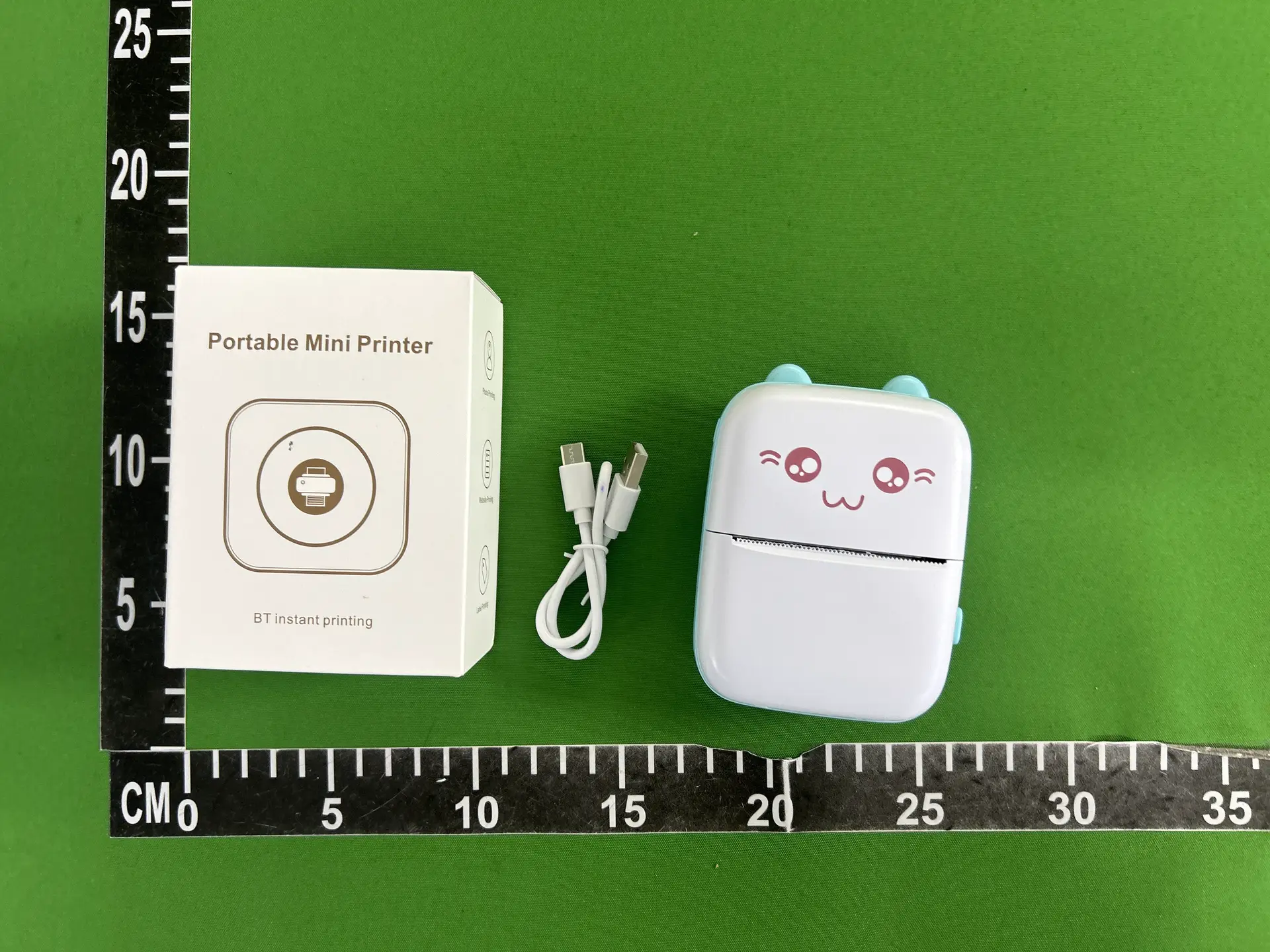 Cross border mini portable search question photo image thermal label printer student wrong question printer gift