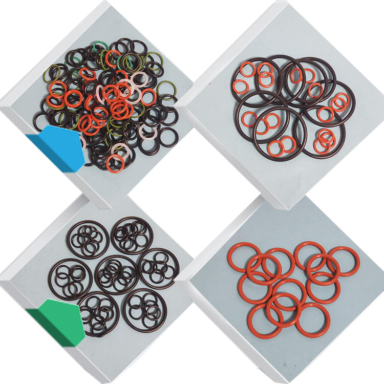 Food grade waterproof silicone ring O-ring wear-resistant high temperature resistant fluorine rubber ring oil resistant rubber ring O-ring sealing ring