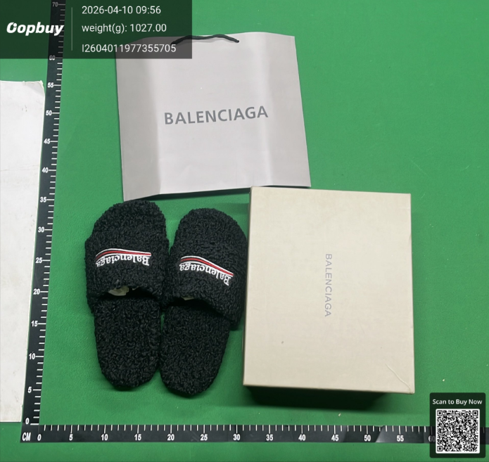 b.l cotton slippers