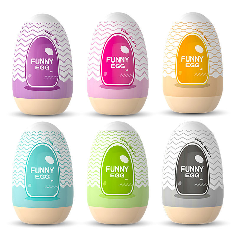 Laile Chi Fun Egg Mini Masturbating Cup Egg Portable Masturbating Equipment for Men Adult Supplies
