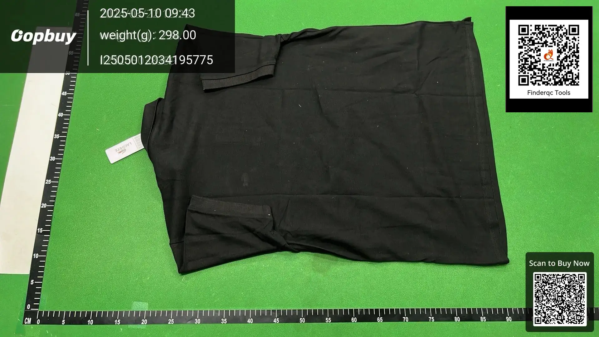 Lacoste Black T-Shirt