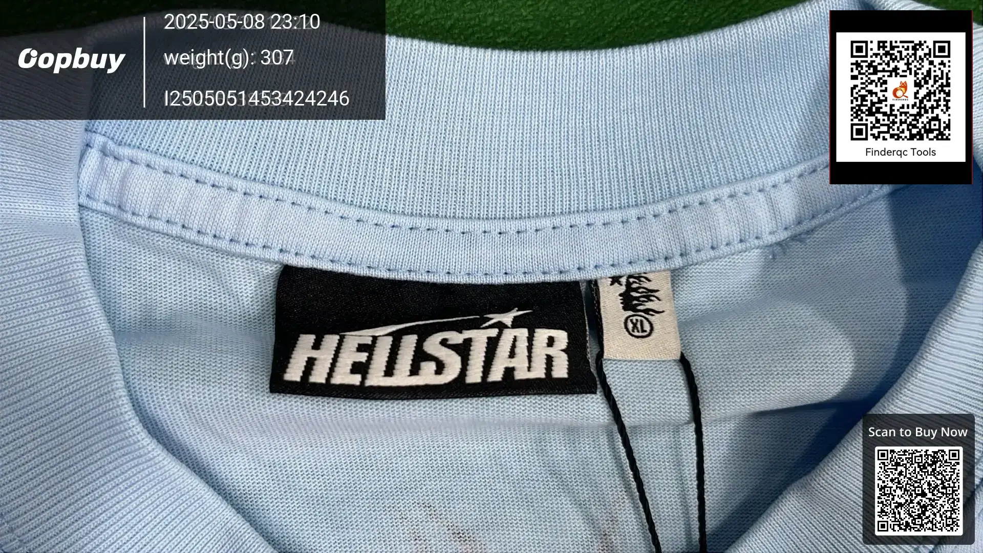 Cross-border 2024 New American Fashion Brand Hell Star T-Shirt Washing Water Printed Short-sleeved T-shirt Shorts Summer