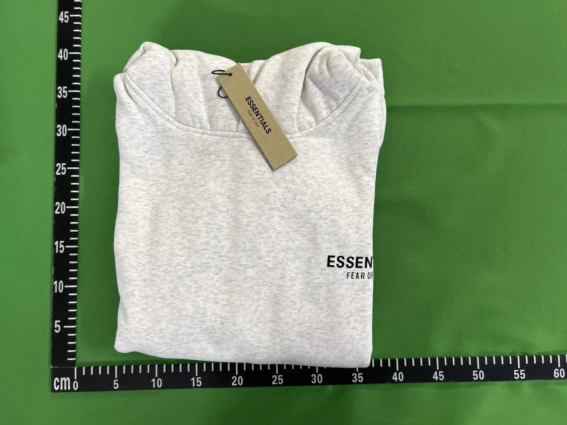 Fear of God Essentials Hoodie Light Heather Oatmeal