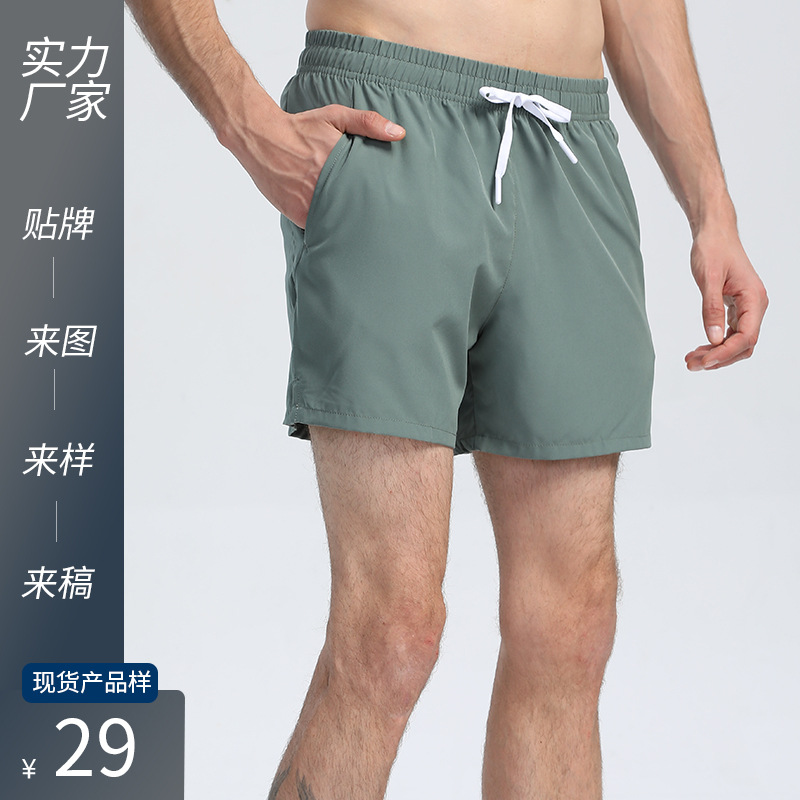 Cross-border American Sports Quick-drying Three-point Shorts Men's Marathon New Loose Breathable Running Football Training Pants