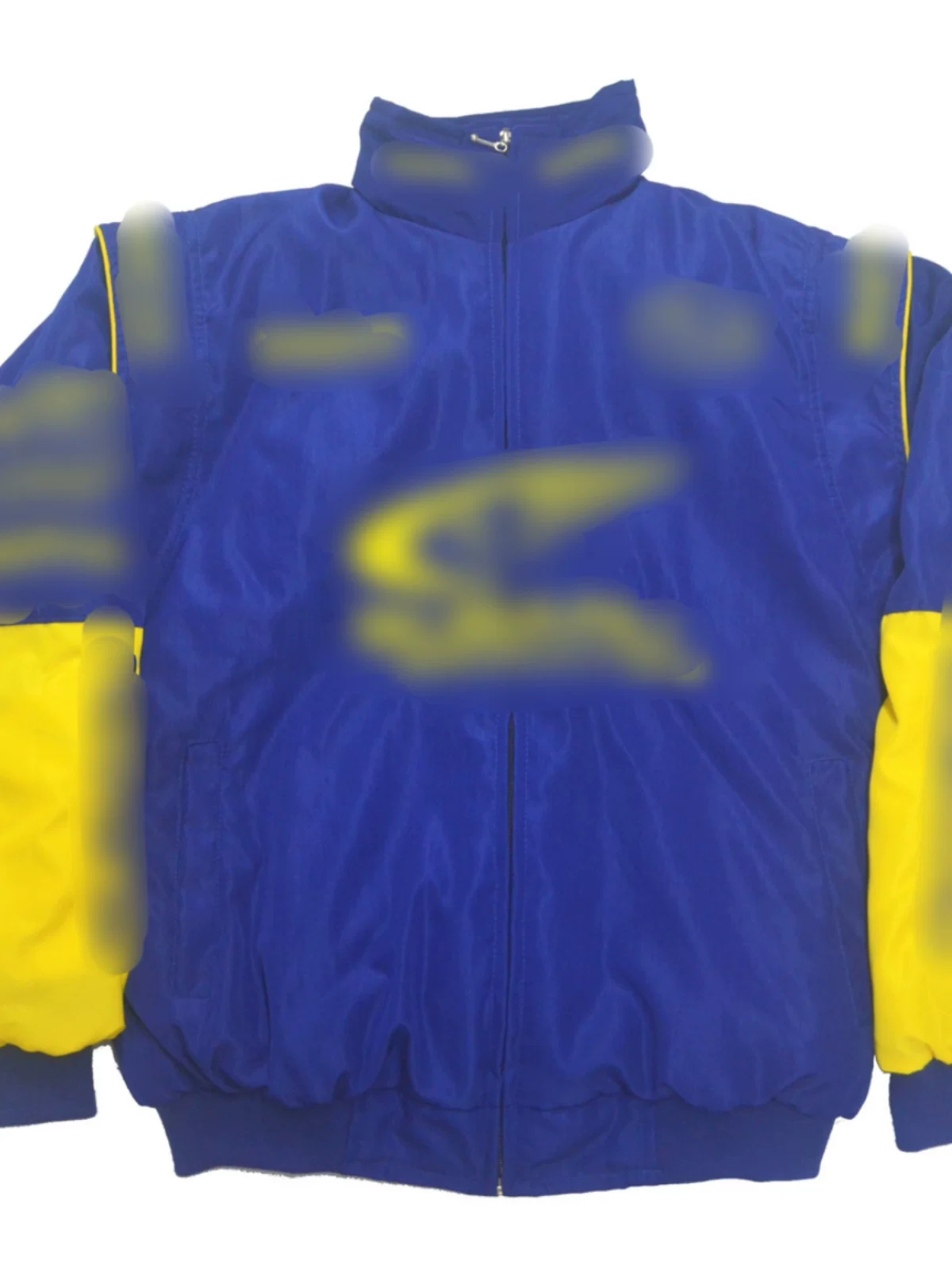 Racing-Style Trendy Clothing with a Unique Personality, Ins Style, European and American Style, Fully Embroidered Casual Long-Sleeve Cotton Jacket A339