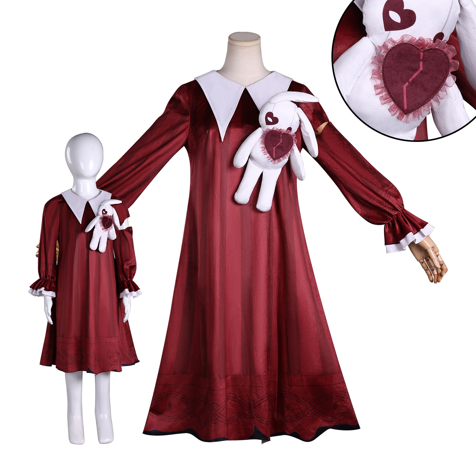 Transfer Student Dorothy Cosplay Costume Escape from the Nightmare Night Chase Dorothy Cosplay Game Anime Costume