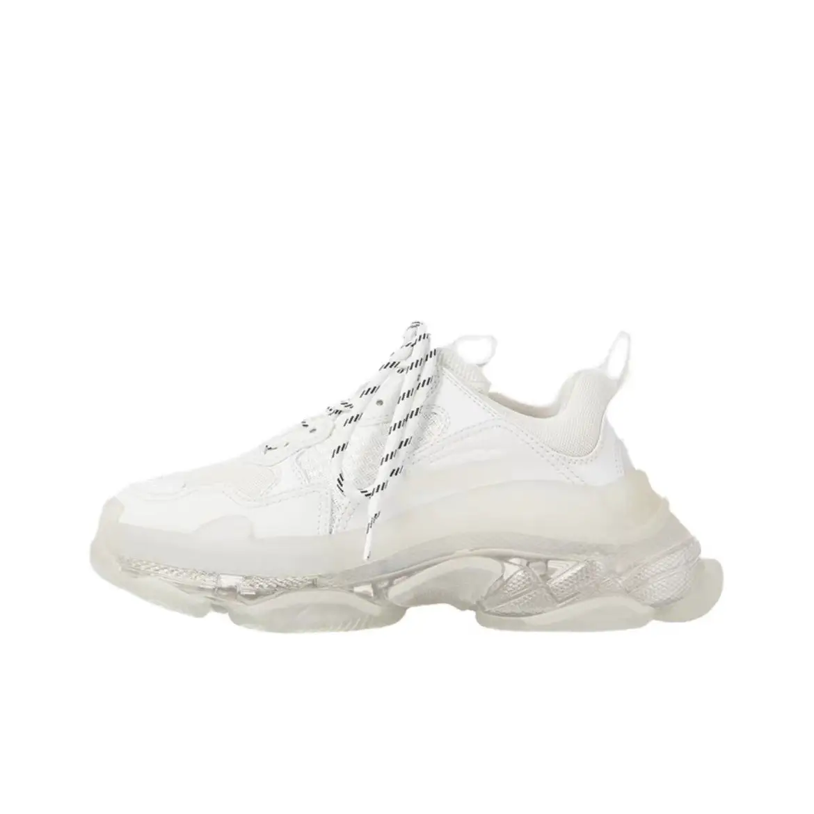 Paris Tripel air cushion distressed dirty and dirty heightening shoes trendy all-matching men's and women's same style