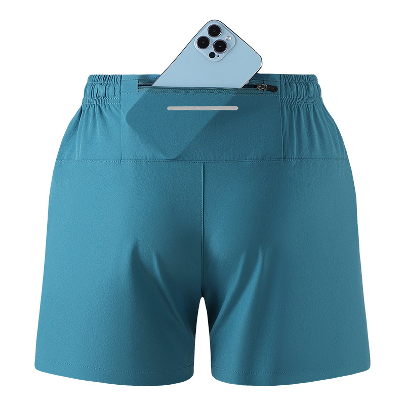 Summer Sports Casual Shorts for Men and Women, Elastic Running Fitness Quick-Dry Breathable Thin Five-Point Shorts