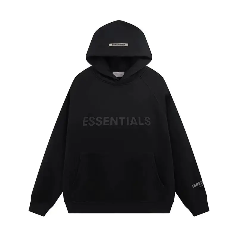 Fea Letter printed hooded sweatshirt