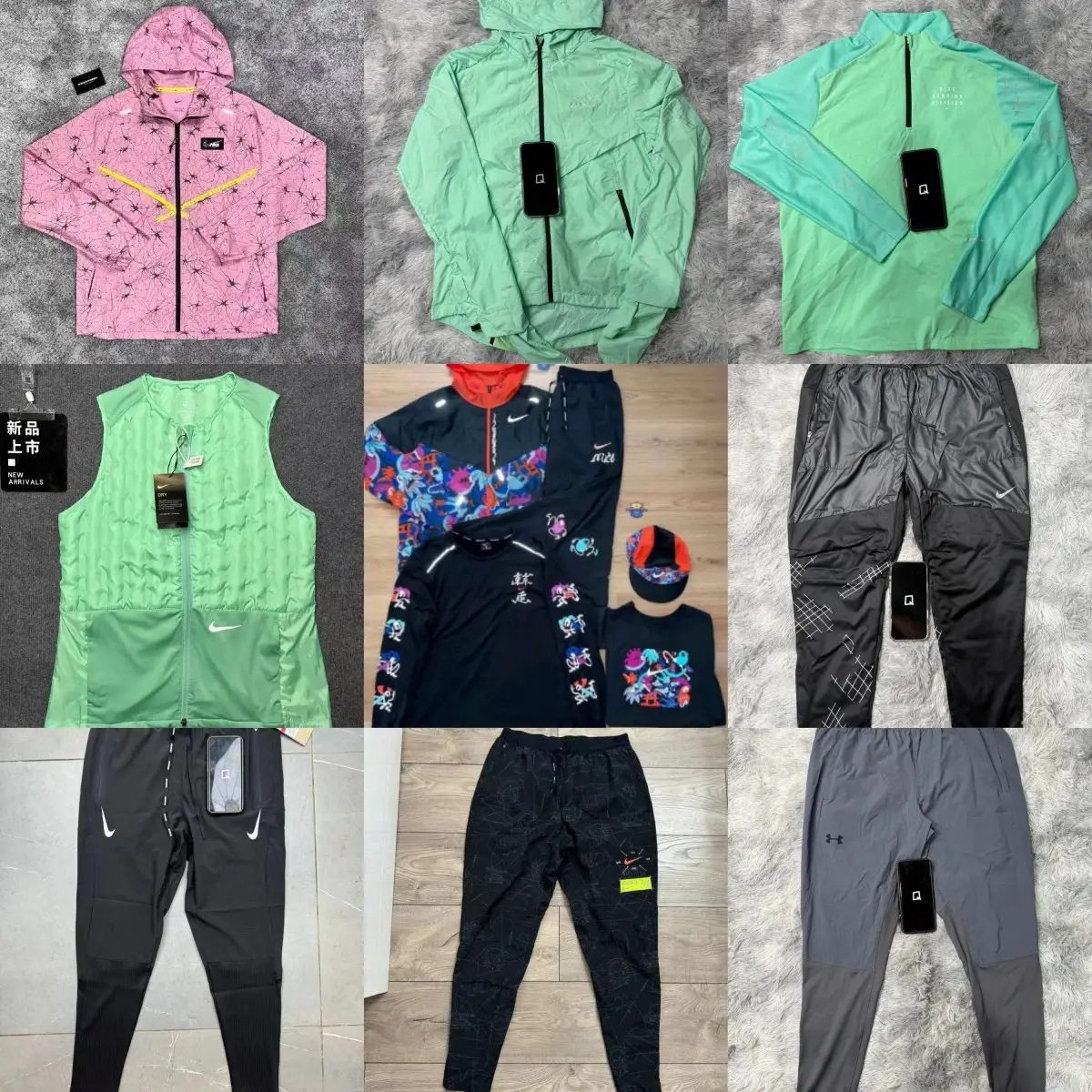 AA-08-新款热门尼克跑步套装/速干衣/速干裤whatsapp+86 182 5902 4114