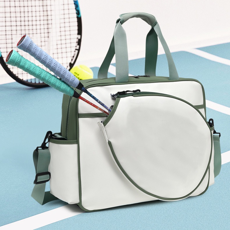 Cross-Border Customized Waterproof Outdoor Sports Indoor Court Satchel Crossbody Shoulder Tennis Pickleball Badminton Racket Bag