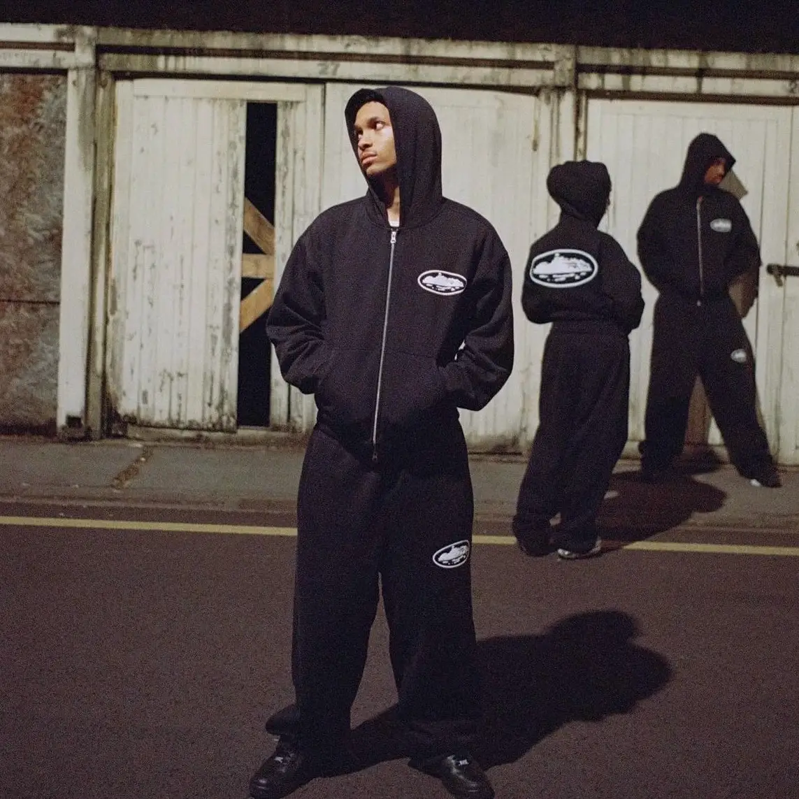 Corteiz Zipper Sweatshirt Suit Fashion Celebrity Same Style Ukdripdrill Street Fleece-lined Heattech