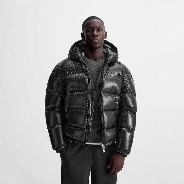 European and American Street Style Men's Clothing, Multi-Color Options, Warm Jackets, Zip-Up down Jackets, Cotton Jackets, Autumn and Winter Thickened Cotton Coats QC-foto från TAOBAO på Qualit.ly