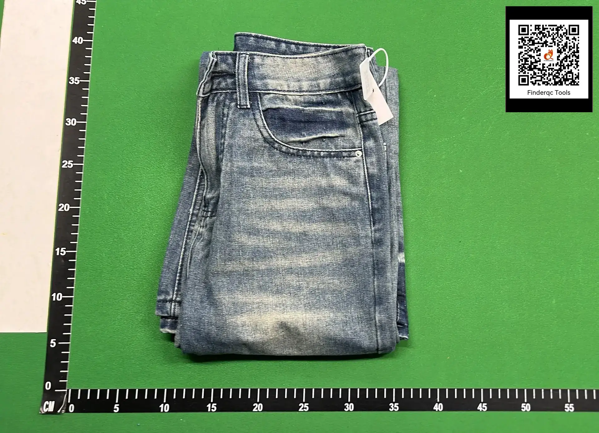 Maillard cleanfit Vintage Loose Micro Baggy Wash Loose High American Autumn and Winter Denim Pants