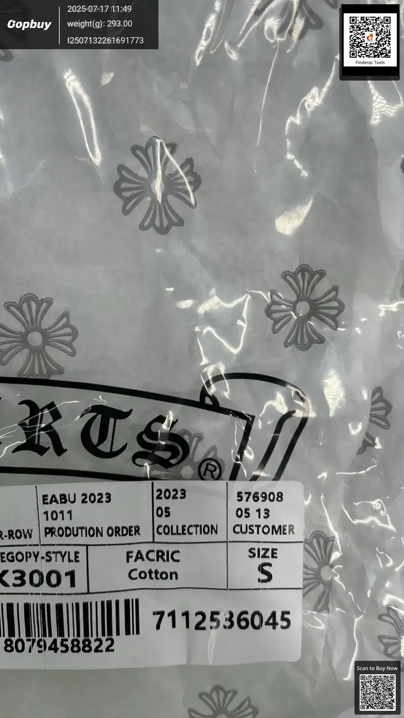 High-end goods-high version Chrome Hearts gram Luo cross stripe jacquard polo collar loose backing batch