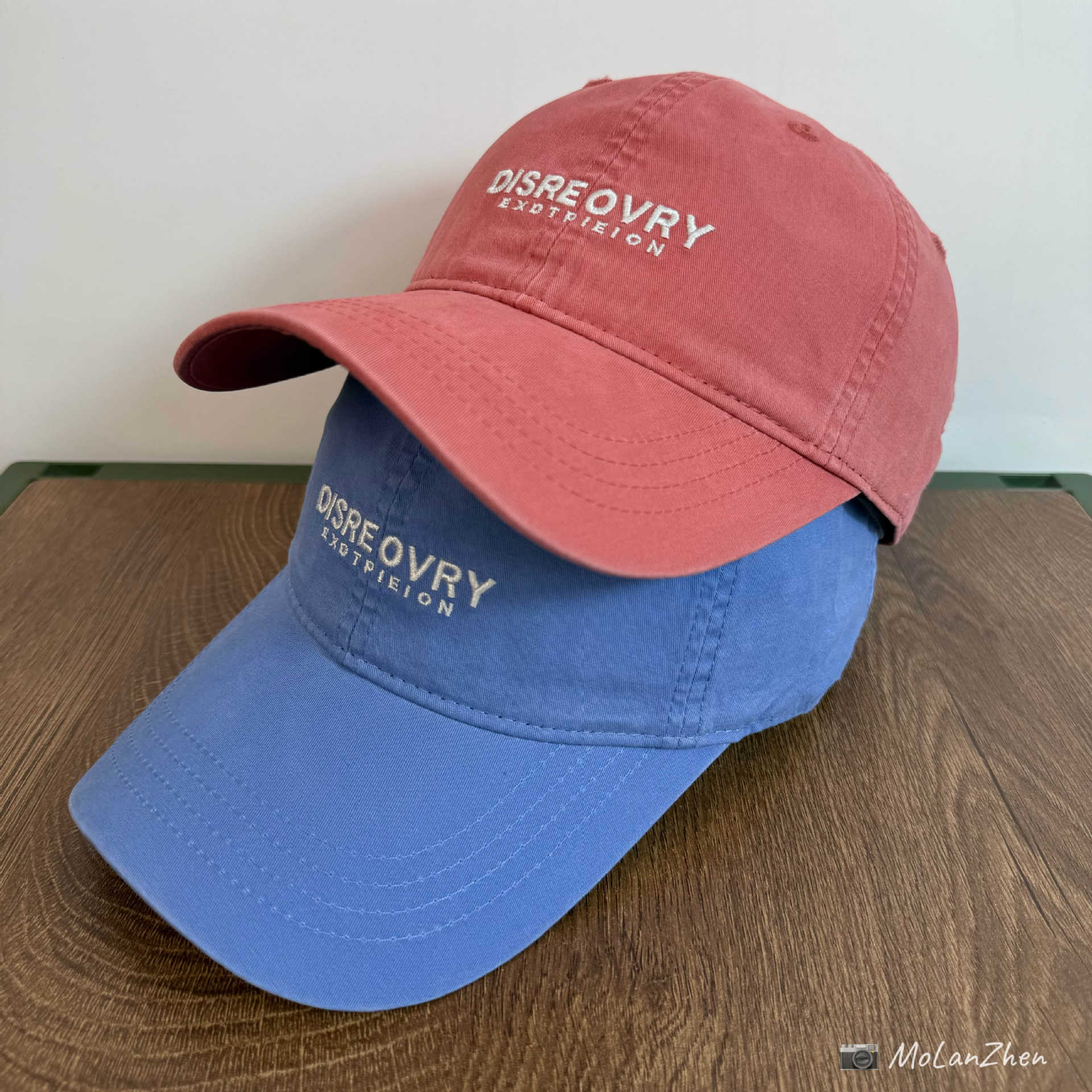 High-Quality Disreovry Embroidered Baseball Cap, New Style That Makes the Face Look Smaller, Spring and Summer Hat for Men and Women with Large Head Circumference, Duckbill Cap