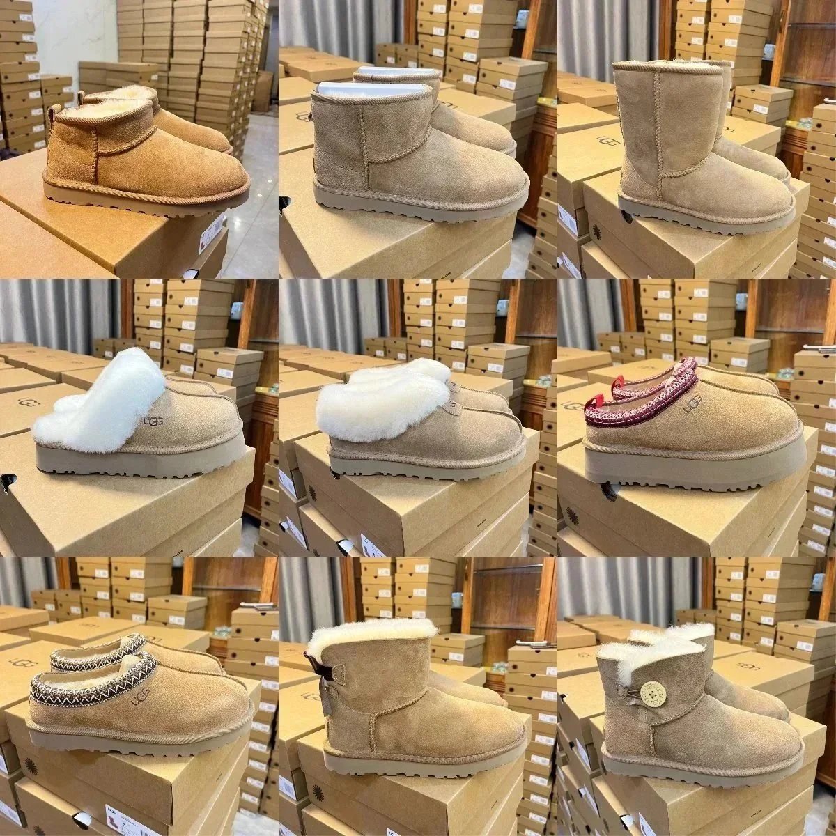 LL12-高品质U**G***G 靴子- Whats App+86 13860267759 Fotografie QC de pe WEIDIAN pe Qualit.ly