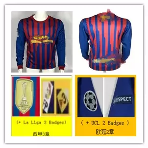 B.arce1on retro 2011-12 home long Sleeve jersey ID：8011611
