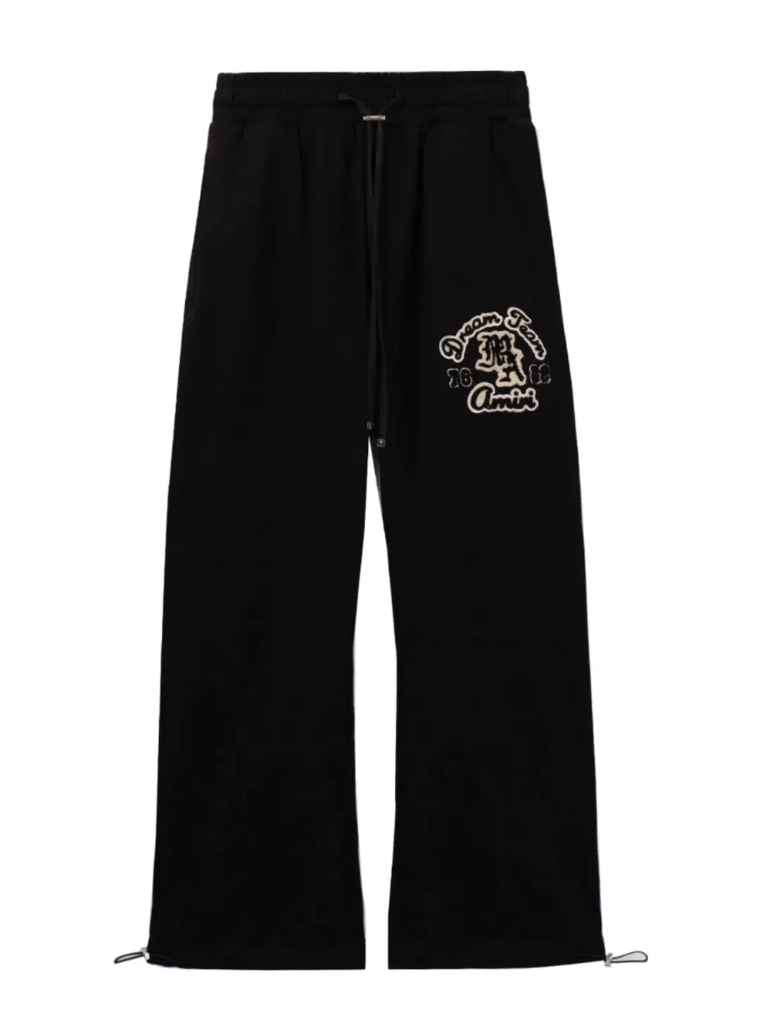 New Arrival Men's American Casual Hoodie Cotton Black Zip-Up Hooded Sweatshirt & Pants Set
