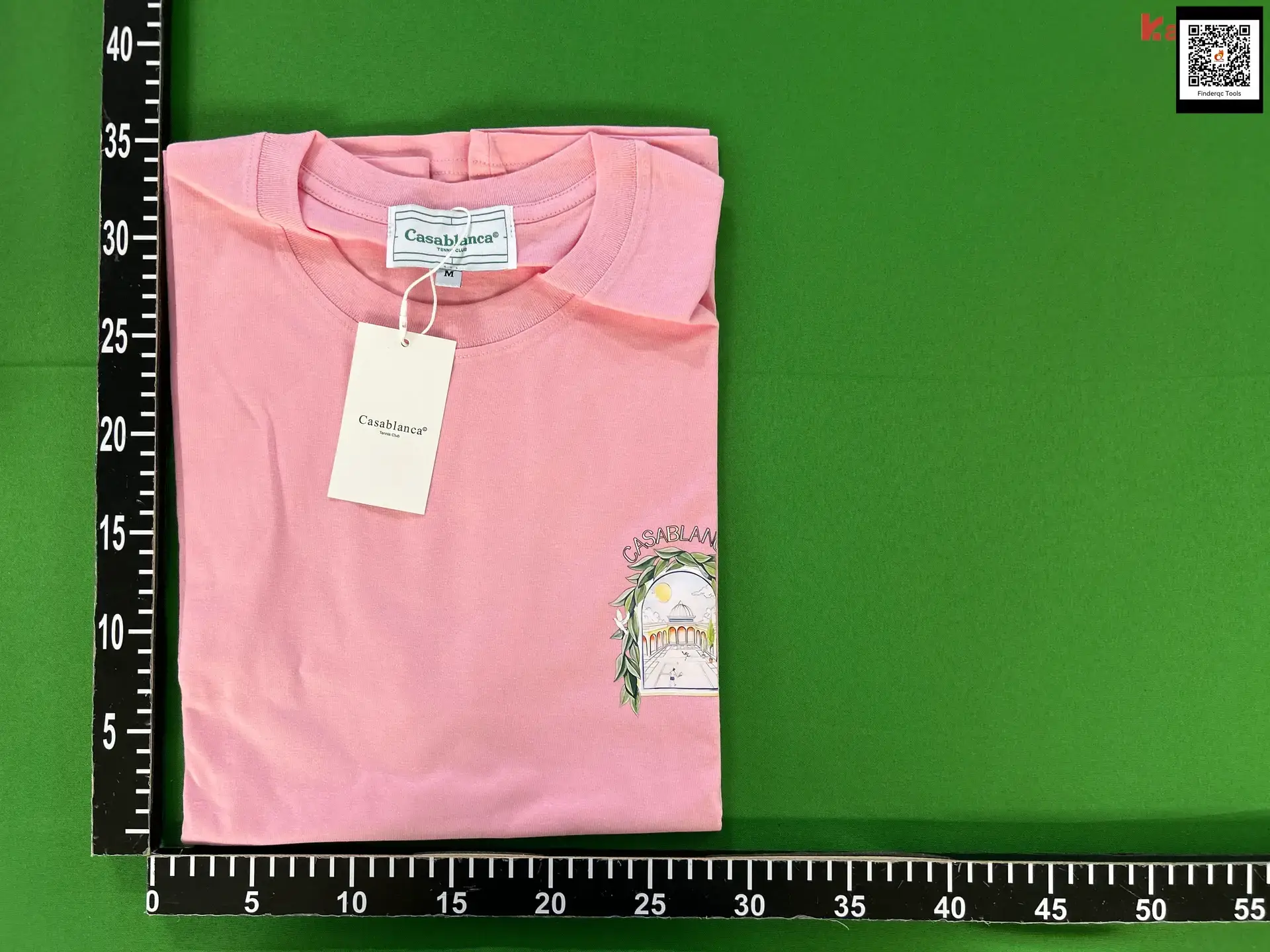 Foreign trade cross-border Casablanca short sleeve round neck T-shirt men's wholesale dreamland door letter logo printed cotton t