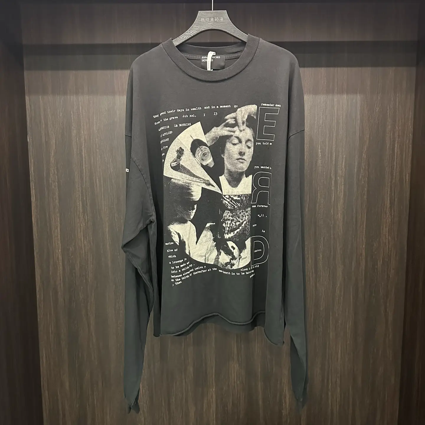 (Rampage) ERD25ss Melancholic Rich Second Generation REMEMBER Confused Girl Portrait Illustration Long Sleeve