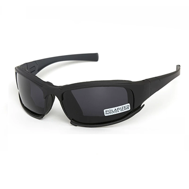 Hot X7 tactical glasses for military enthusiasts shooting range, practical bulletproof goggles for outdoor cycling, windproof climbing, polarized glasses