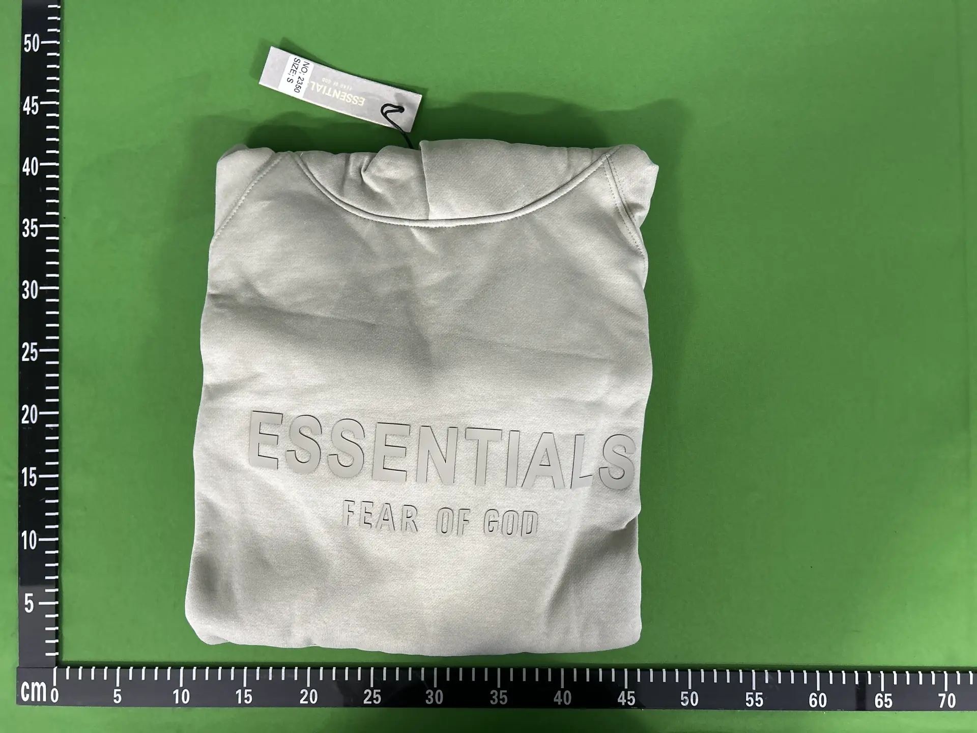 Fog Multi-Line Essentials Chest Silicone Letter High Street Unisex Loose Fleece Casual Hooded Sweatshirt Trendy