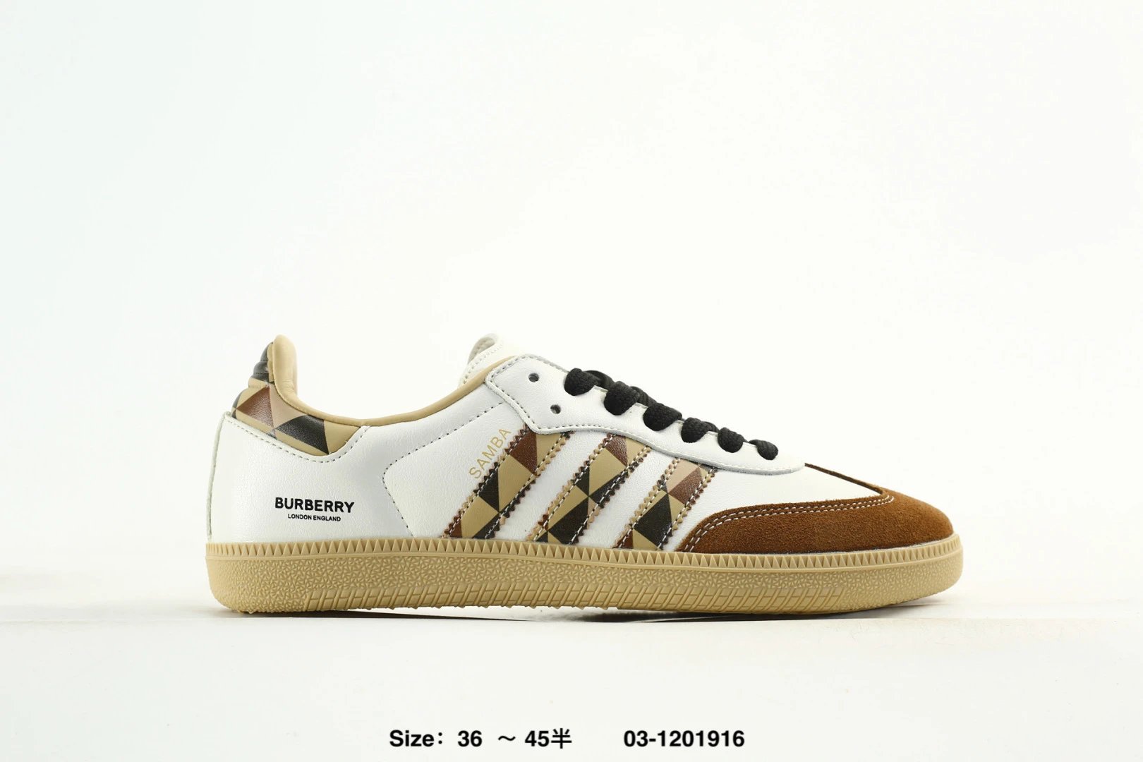 Originals Samba OG DIY Samba Series Gentleman's De Training Football Style All-match Low-top Leisure Sports Board Shoes Original Top Layer Materials Unambiguous Exclusive Edition Distilled Processing Brings Better Vision and Feeling