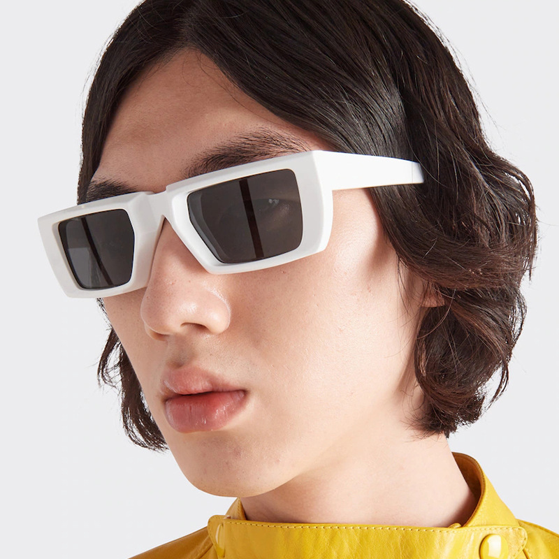 Cyberpunk future sunglasses men's European and American y2g hot girl super cool street shot UV-proof special-shaped sunglasses