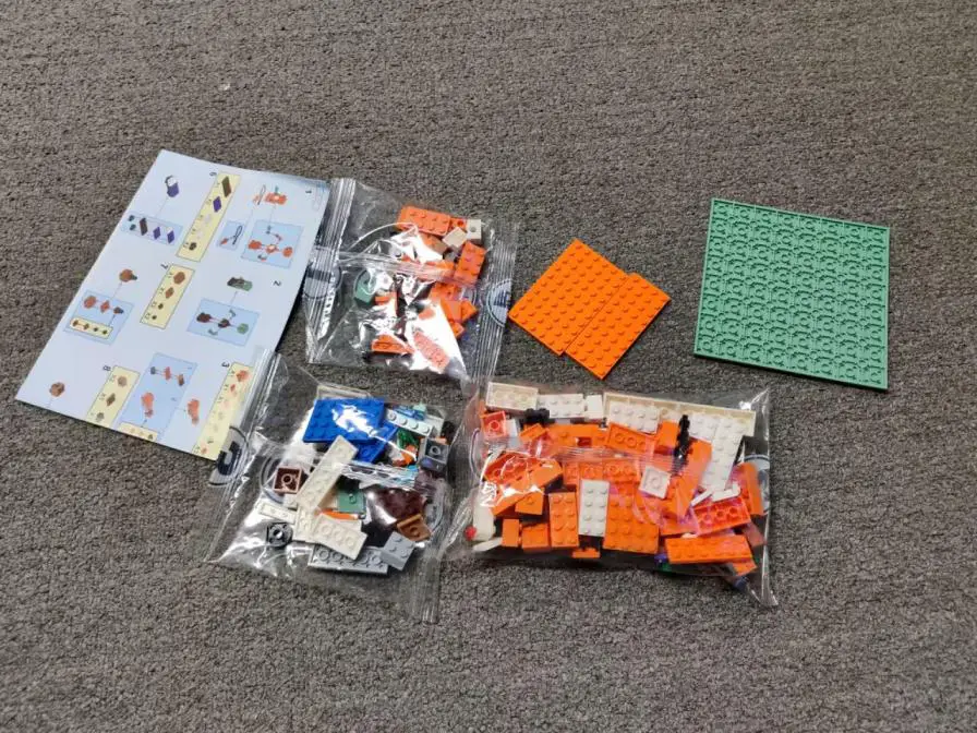 Chinese Building Blocks 21178 Fox House Minecraft Boys and Girls Assembly Educational Building Block Toy Model Gift