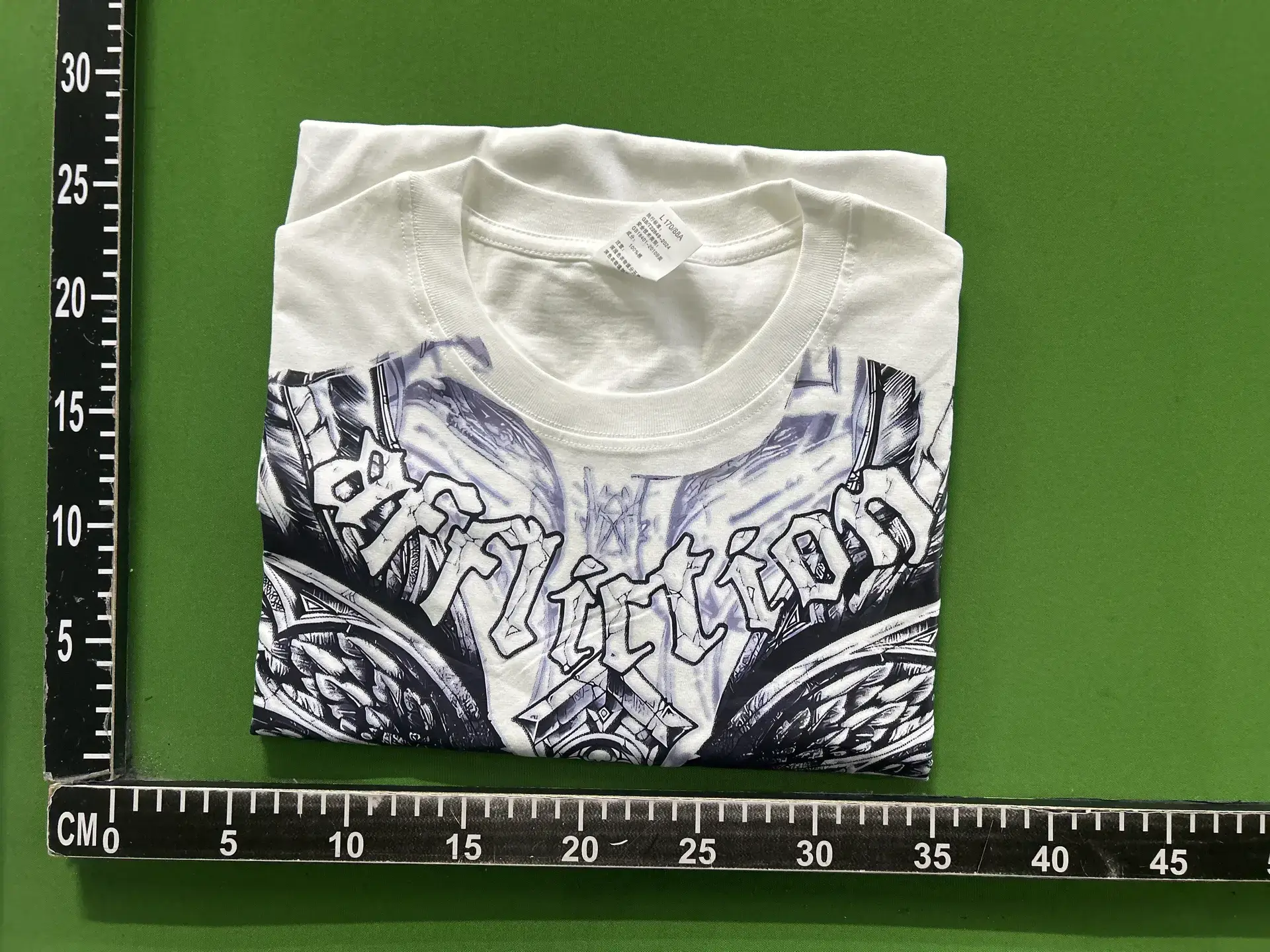 Cross-border new T-shirt cross wings American high street fashion T-shirt factory direct sales