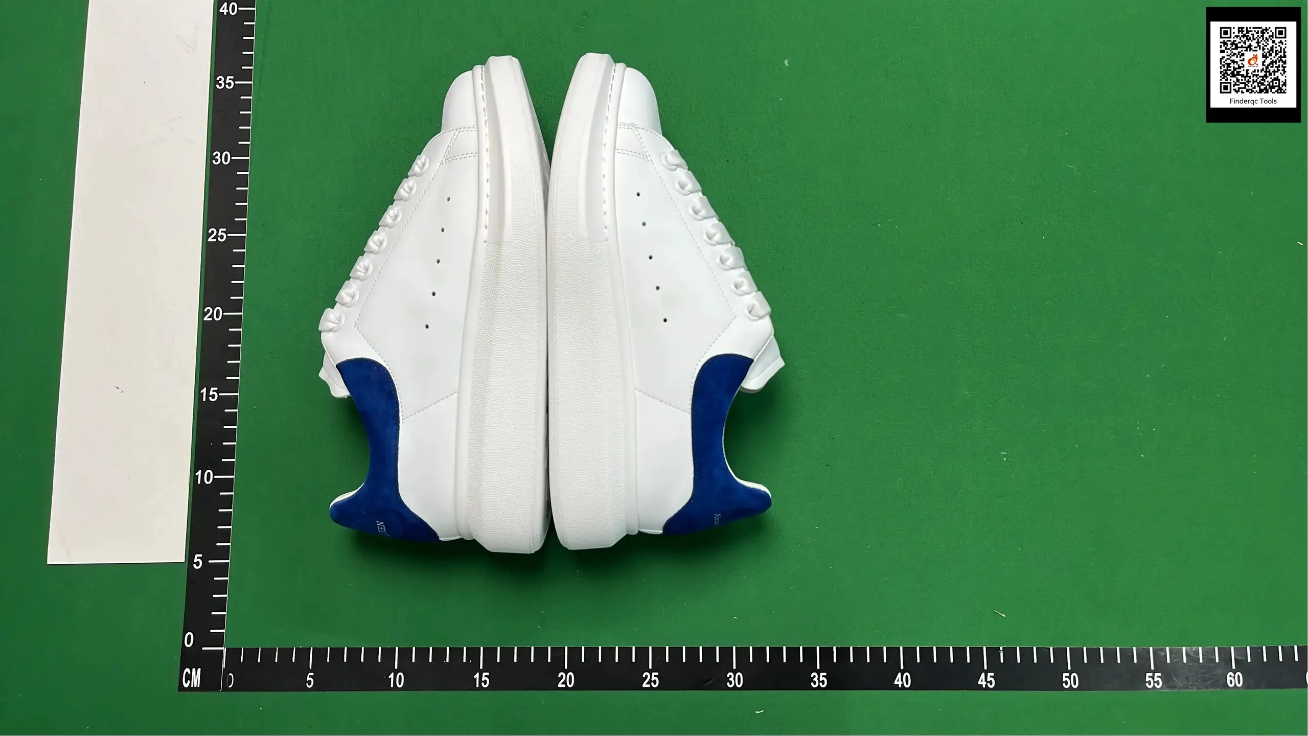 Alexander McQueen Oversized Sneaker White Blue