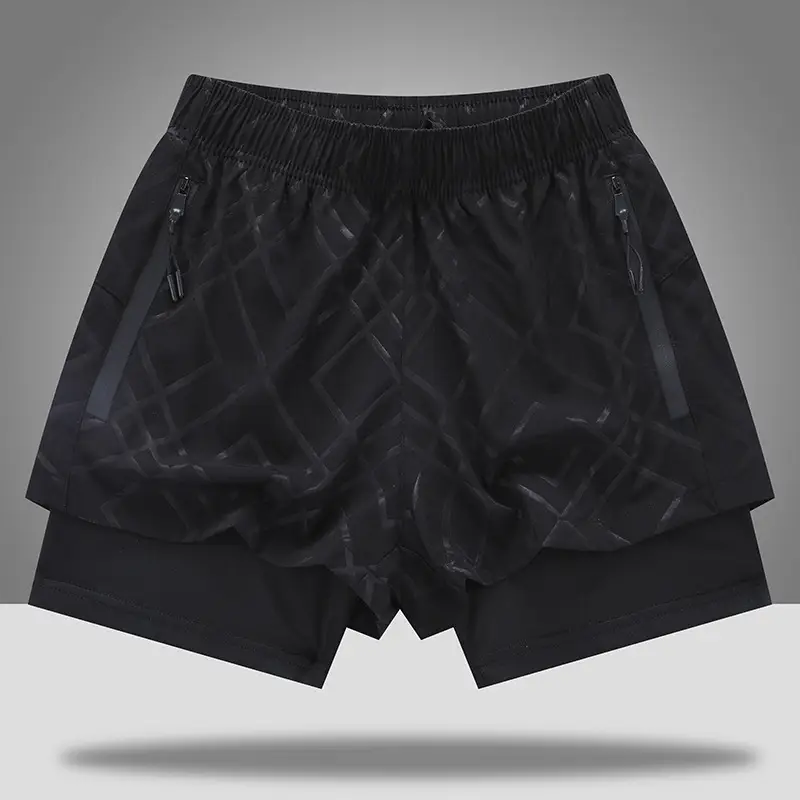Cross-border Sports Shorts Men's Running Fitness Quick-drying Pants Shorts Loose Beach Swimming Casual Basketball Shorts