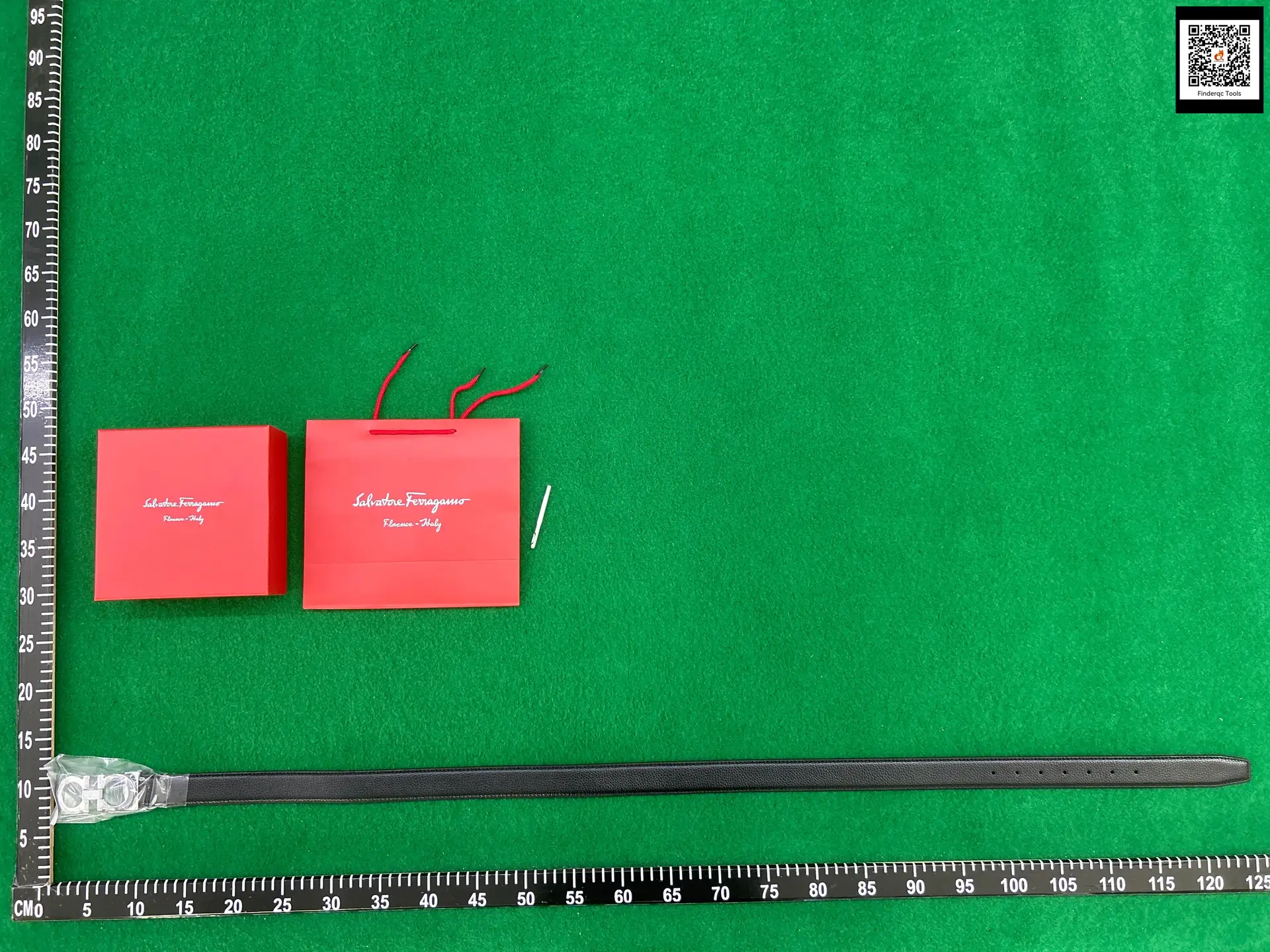Salvatore Ferragamo Gancini Belt Black