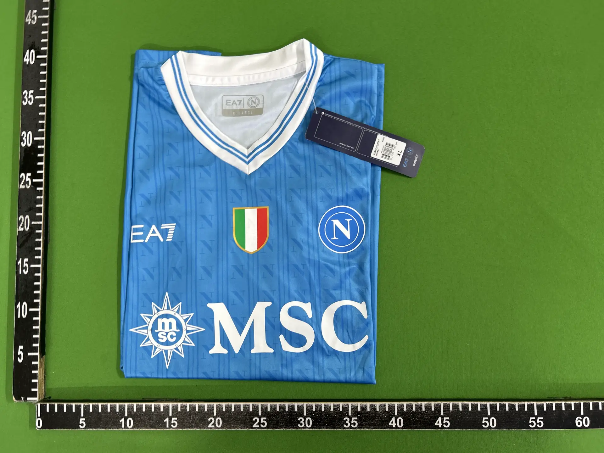 EA7 SSC Napoli 2023-2024 Home Jersey