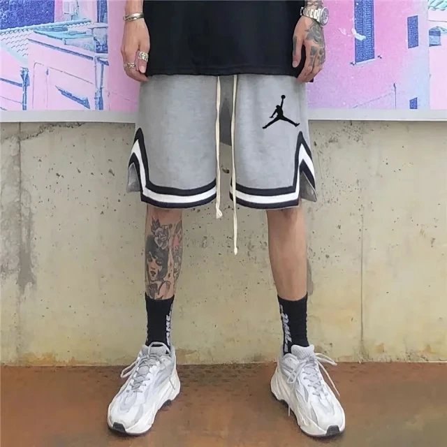 Air Jordan Jumpman logo print shorts