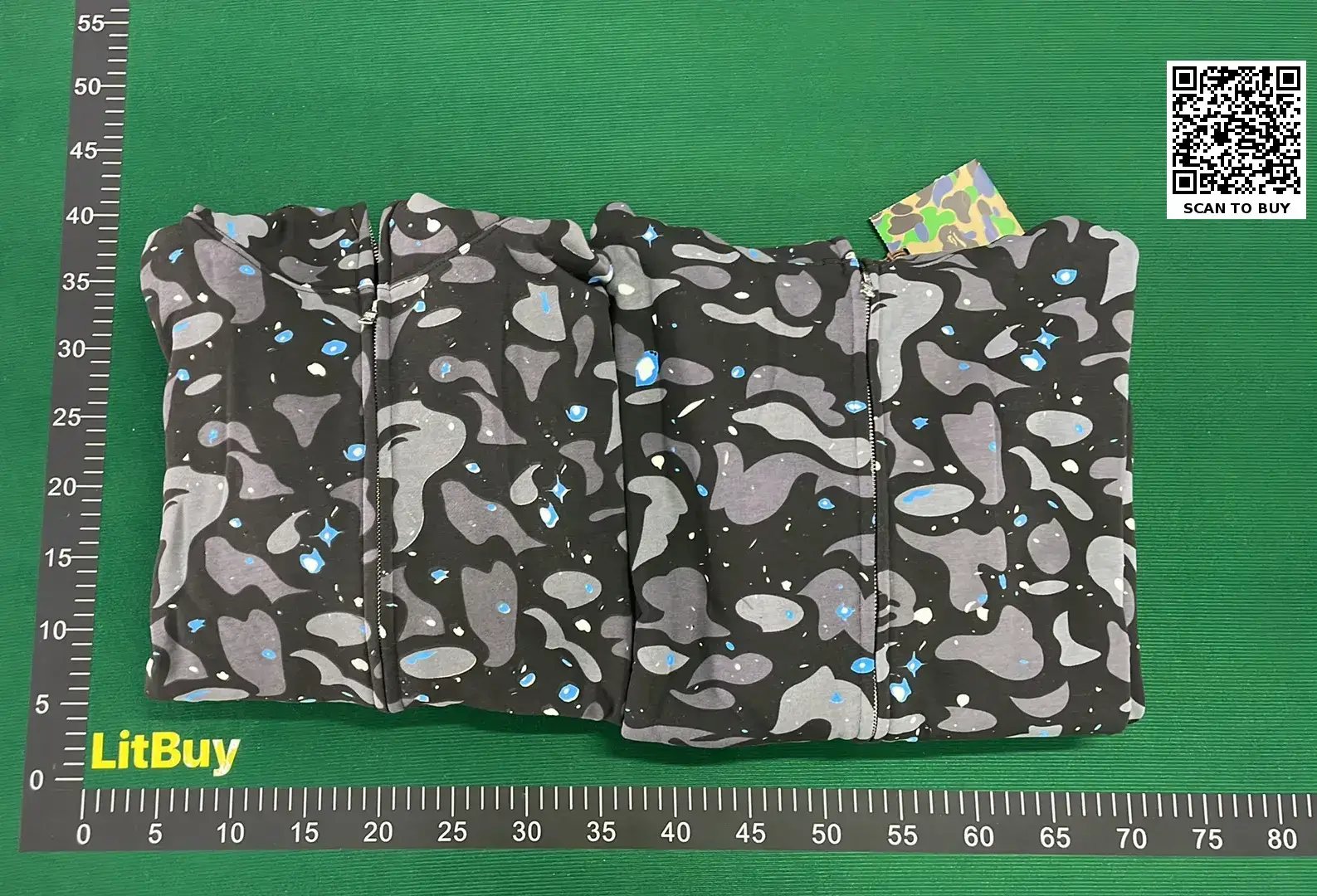 BAPE Full Zip Hoodie Camo