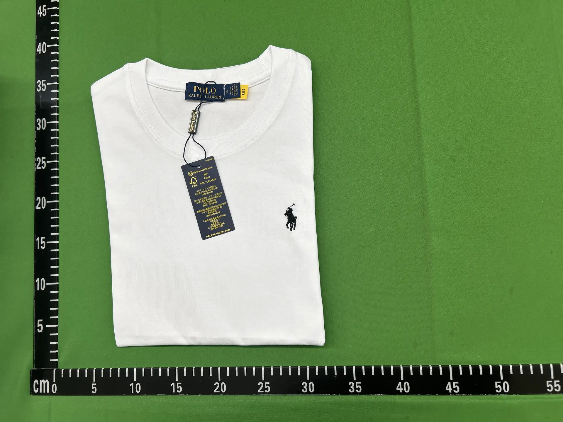 Polo Ralph Lauren White Crew Neck T-Shirt