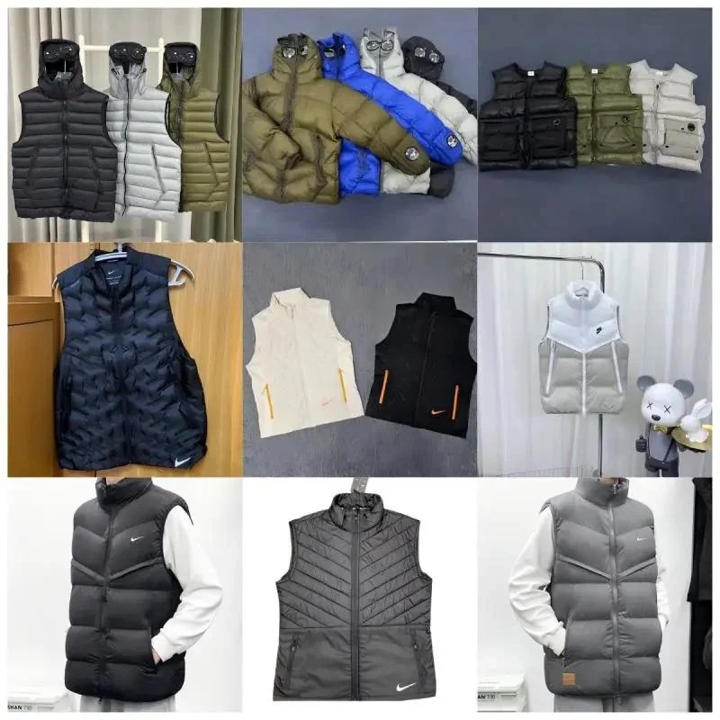 秋冬季时尚连帽棉马甲工装加厚保暖棉服外套+86 183 5930 5797