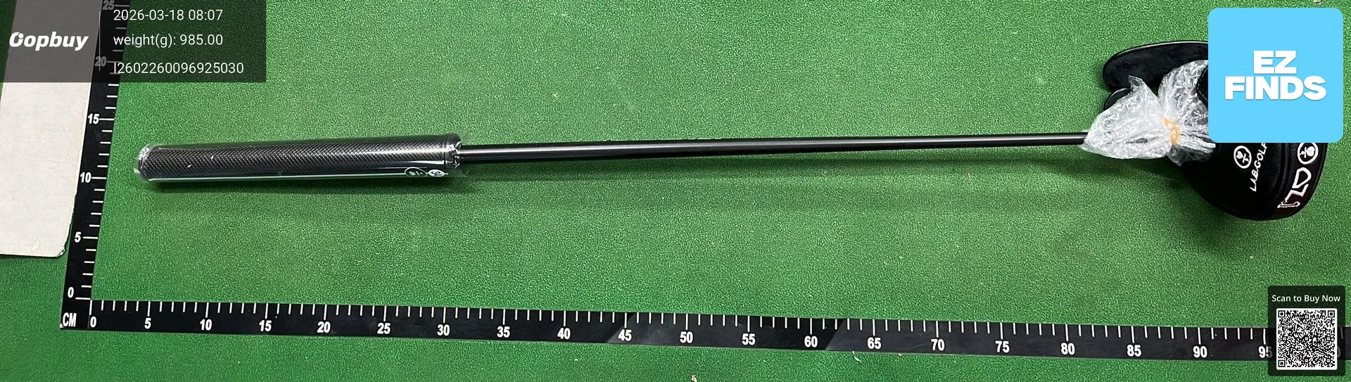 Internet Celebrity Hot-Selling Lab Golf Putter Oz1I Black Stable Automatic Balancing Black Technology Large Head Putter New Model QC-Foto von TAOBAO auf Qualit.ly QC