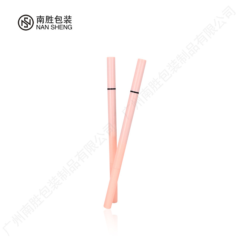 New Double-Ended Eyebrow Pencil and Eyeliner Packaging Material, Two-In-One 0.05kg Makeup Pen, Makeup Lip Liner Plastic Tube