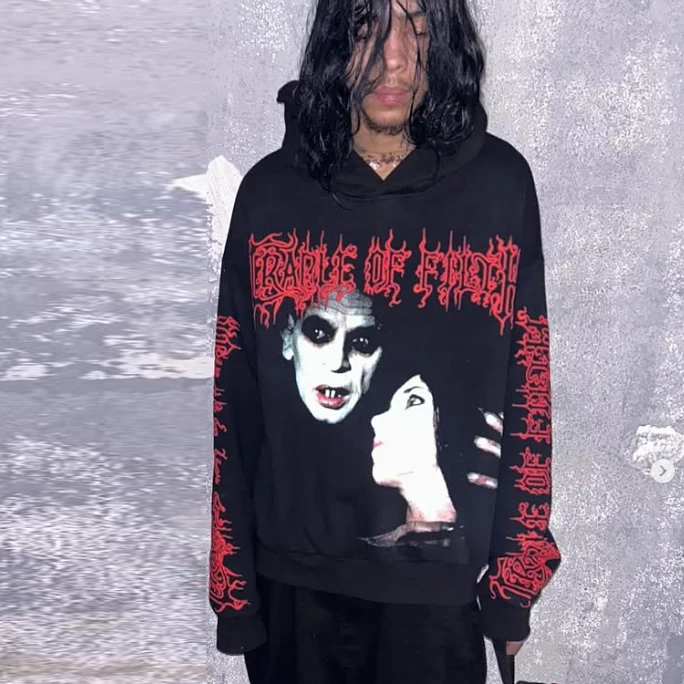 DROLAND MILLER V6 CRADLE OF FILTH NOSPERATU Hoodie