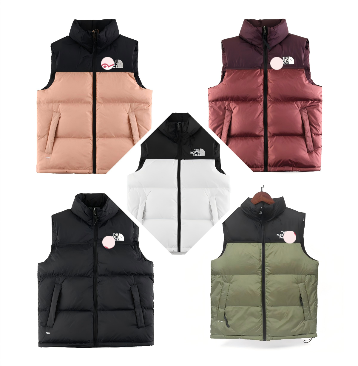 T.N.F 1996 classic couple vest